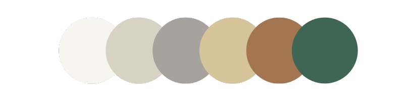 Neutral palettes for Christmas