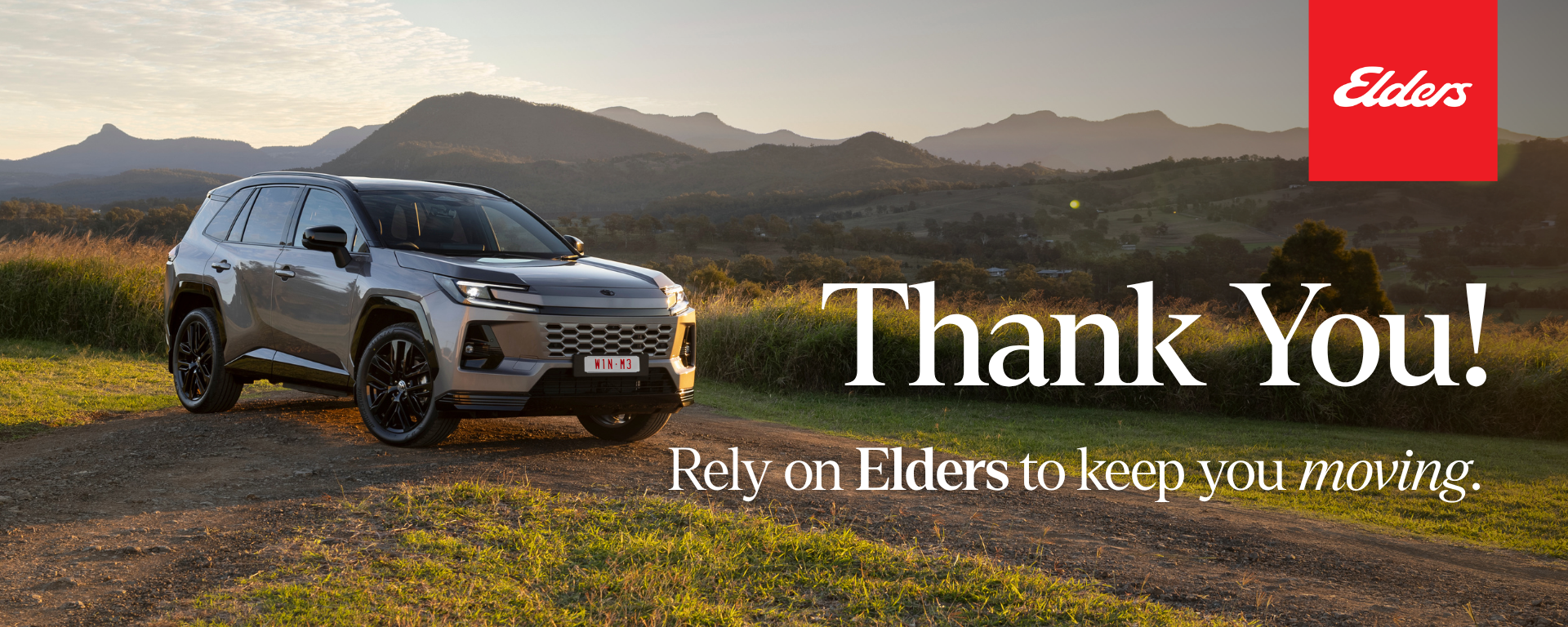 Rely on Elders to keep you moving. TQ